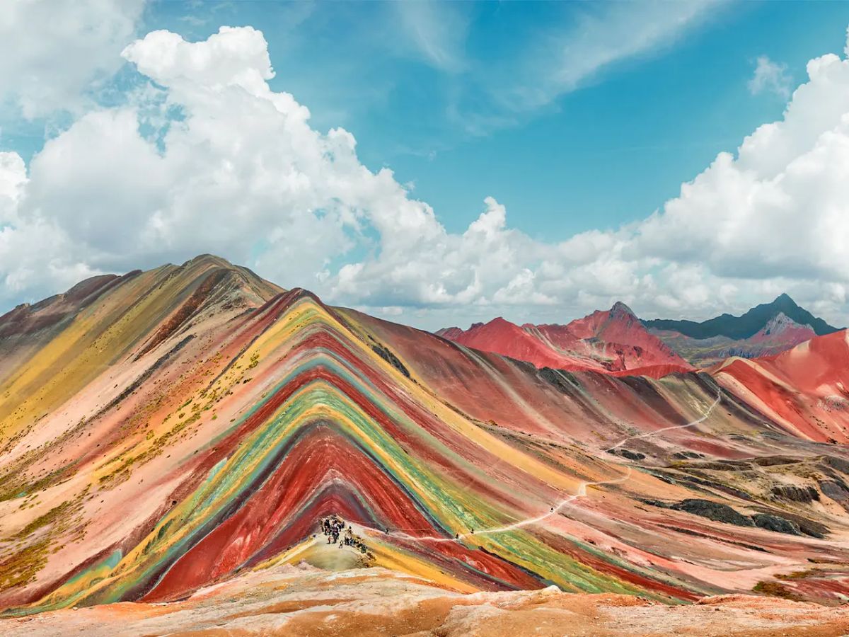 montaña de colores 