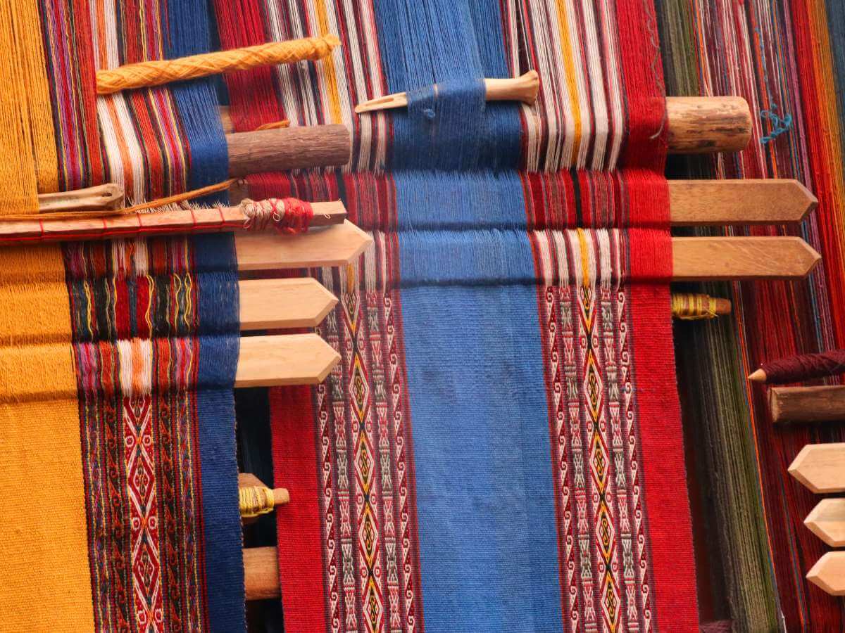 textiles andinos colores