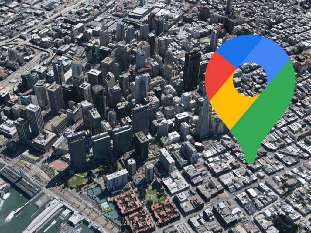 mapas 3D navegación