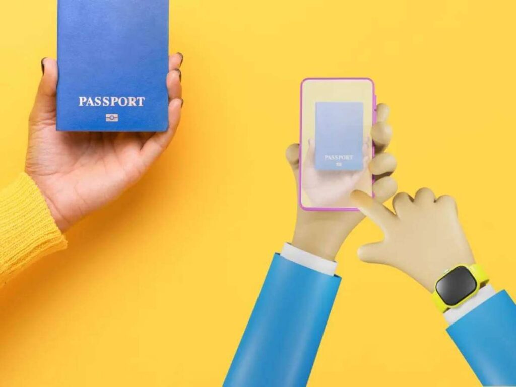 pasaporte digital aeropuerto